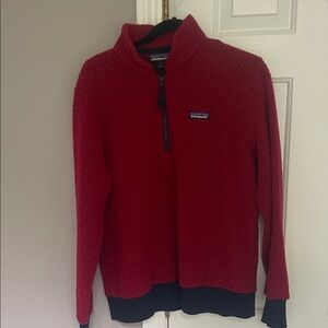 Patagonia womens Zip-Up Red Sweater
